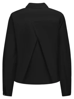 Only Puserot*kauluspaita Onlnova Life Vis L/S Maya Black
