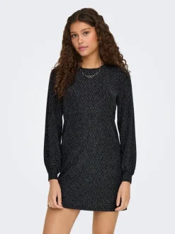 Only Vapaa-Ajan Mekot*mekko Onlcarol LS Glitter