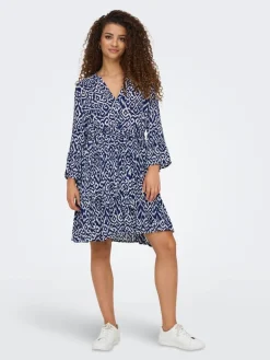 Only Vapaa-Ajan Mekot*mekko Onlclemmentine Life Ombre blue clemmentine graphic