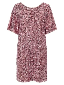 Only Lyhyet Juhlamekot*mekko Onlconfidence S/S Sequin Black black sequins