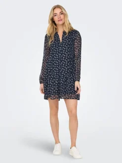 Only Vapaa-Ajan Mekot*mekko Onlemilie Night sky lya flower