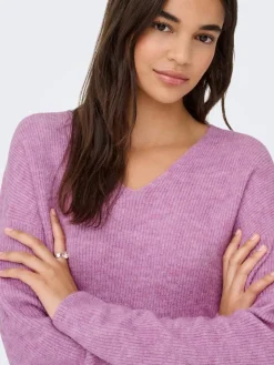 Only Neulepuserot*neule Onlcamilla V-neck