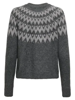 Only Neulepuserot*neule Onlfry LS JQ Glitter