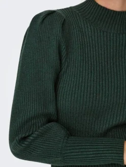 Only Neulepuserot*neule Onlkatia L/S Highneck June bug