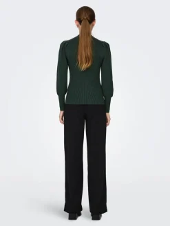 Only Neulepuserot*neule Onlkatia L/S Highneck June bug