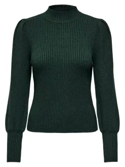 Only Neulepuserot*neule Onlkatia L/S Highneck June bug