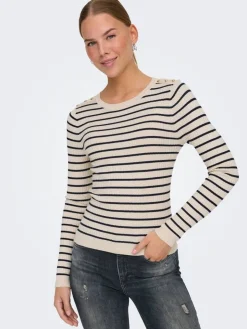 Only Neulepuserot*neule Onlmila LS Button
