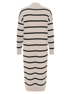 Only Vapaa-Ajan Mekot*neulemekko Onlnewtessa L/S Midi Black pumice stone