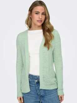 Only Neuletakit*neuletakki Onlgeena Subtle green