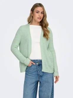 Only Neuletakit*neuletakki Onlgeena Subtle green