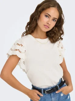 Only Puserot*pusero Onlmacy S/S Cloud dancer