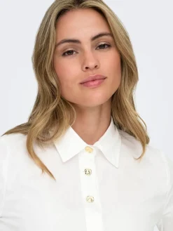 Only Puserot*pusero Onlsable Nina LS Bright White
