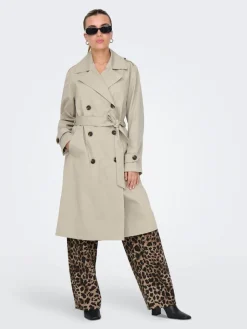 Only Kevät- Ja Syystakit*takki Onleja Orchid Life Trench String