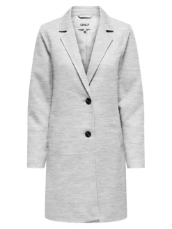 Only Kevät- Ja Syystakit*takki Onlsedona Light grey melange