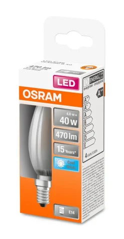 Osram Lamput Ja Valaisintarvikkeet*LED kynttilälamppu 470lm 4000K E14