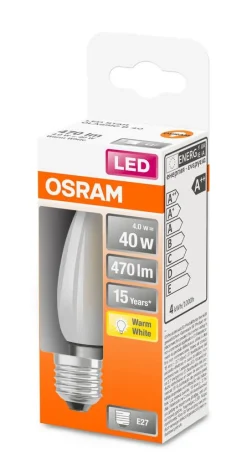 Osram Lamput Ja Valaisintarvikkeet*LED kynttilälamppu 470lm 2700K E27