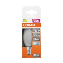 Osram Lamput Ja Valaisintarvikkeet*LED Star Classic B 40 Filament 3.4W 840 Frosted E14