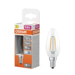 Osram Lamput Ja Valaisintarvikkeet*LED Star Classic B 25 Filament 1.8W 840 Clear E14