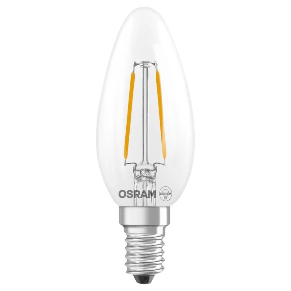 Osram Lamput Ja Valaisintarvikkeet*LED Star Classic B 25 Filament 1.8W 827 Clear E14