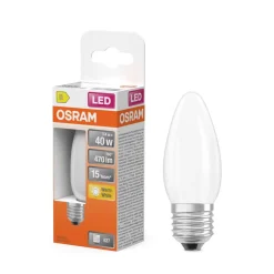 Osram Lamput Ja Valaisintarvikkeet*LED Star Classic B 40 Filament 3.4W 827 Frosted E27
