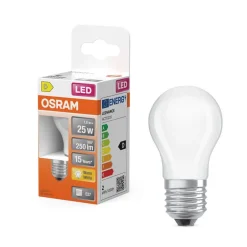 Osram Lamput Ja Valaisintarvikkeet*LED Star Classic P 25 Filament 1.8W 827 Frosted E27