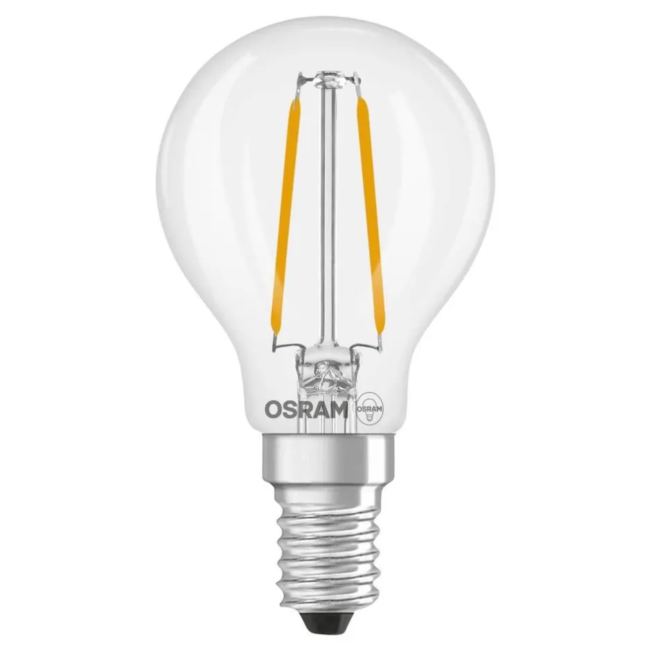Osram Lamput Ja Valaisintarvikkeet*LED Star Classic P 25 Filament 1.8W 827 Clear E14