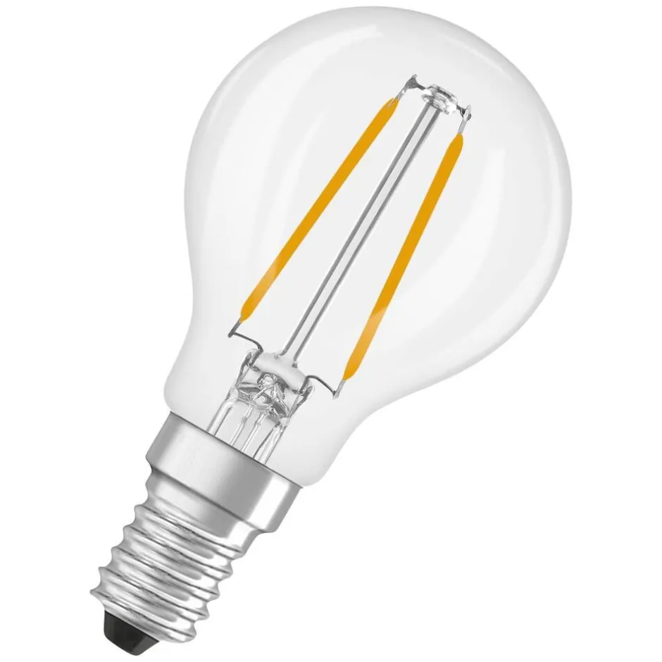 Osram Lamput Ja Valaisintarvikkeet*LED Star Classic P 25 Filament 1.8W 827 Clear E14