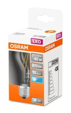 Osram Lamput Ja Valaisintarvikkeet*LED vakiolamppu 470lm 4000K E27
