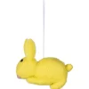 Pentik Pääsiäinen*huopakoriste Jänönen 6 cm keltainen