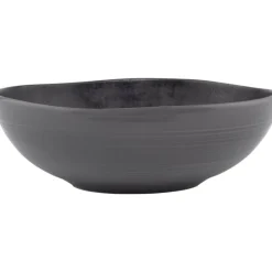 Pentik Astiat*Kivi lautanen syvä tummanharmaa 20 cm 0,95 L