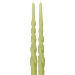 Pentik Kynttilät Ja Huonetuoksut*kruunukynttilä Kierre 28 cm vihreä 2kpl/pkt