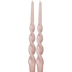 Pentik Kynttilät Ja Huonetuoksut*kruunukynttilä Kierre hile v.punainen 28 cm 2 kpl