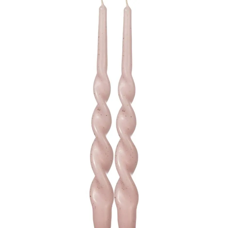 Pentik Kynttilät Ja Huonetuoksut*kruunukynttilä Kierre hile v.punainen 28 cm 2 kpl
