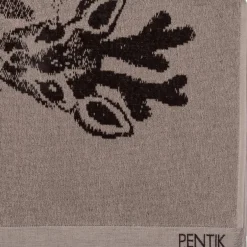 Pentik Kylpyhuone- Ja Saunatekstiilit|Lastenhuone*kylpypyyhe Vasa 70x140 cm v.ruskea