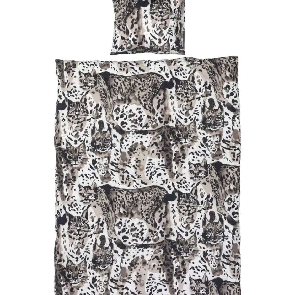Pentik Vuodetekstiilit*pussilakanasetti Villakissa 150x210 cm + 50x60 cm v.r
