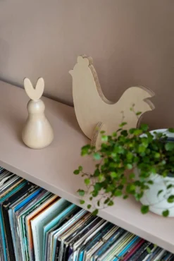 Pentik Pääsiäinen*puukoriste Lupu 18 cm luonnollinen puu