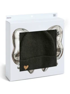 Pieces Hatut Ja Pipot*setti PCNiva Scarf/Hood Box