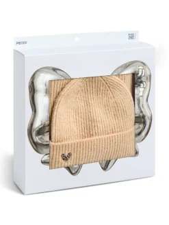 Pieces Hatut Ja Pipot*setti PCNiva Scarf/Hood Box