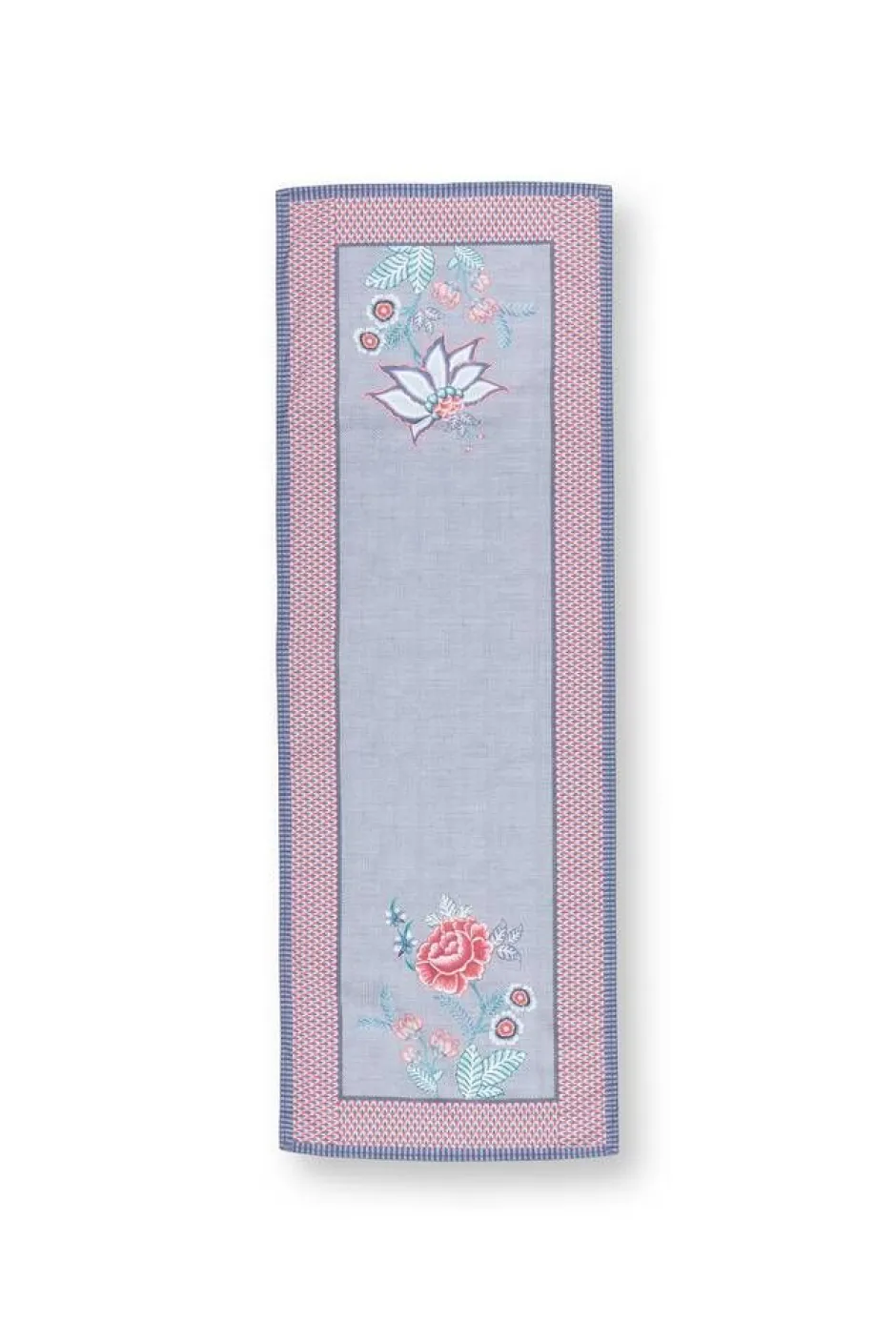 Pip Studio Keittiötekstiilit*kaitaliina Flower Festival 50x150 cm Blue