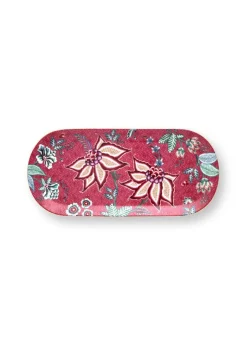 Pip Studio Tarjoilu*kakkutarjotin Rectangular Flower Festival 33,3x15