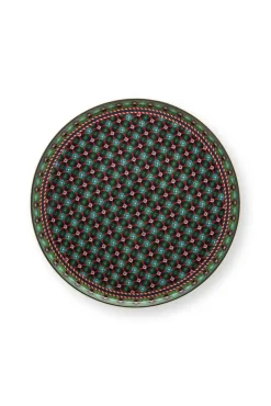 Pip Studio Tarjoilu*kakkutarjotin Clover 21 cm Green