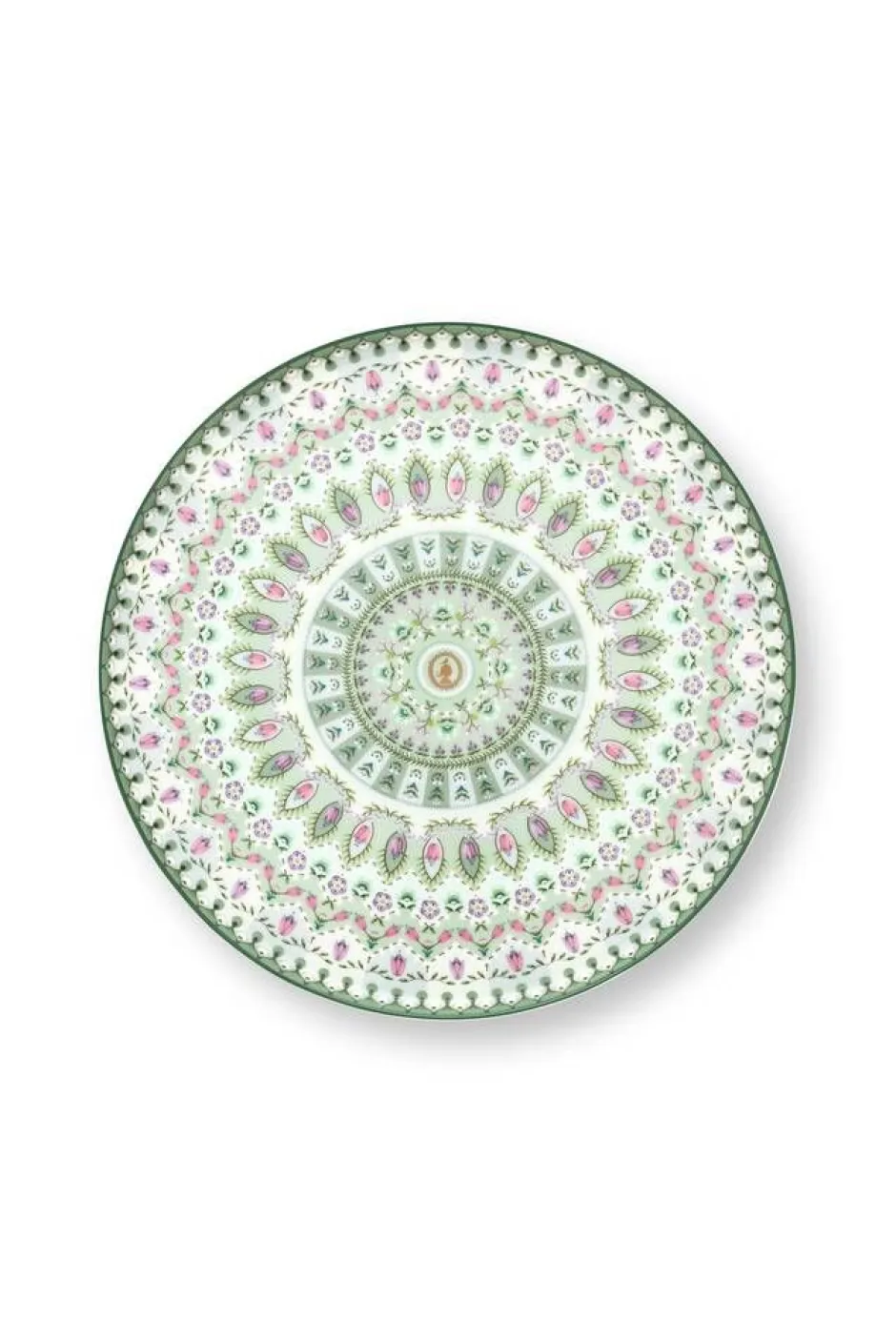 Pip Studio Tarjoilu*kakkutarjotin Lily&Lotus Moon Delight 21 cm Light