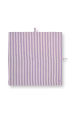 Pip Studio Keittiötekstiilit*keittiöpyyhe Stripes 65x65 cm Lilac 2 kpl