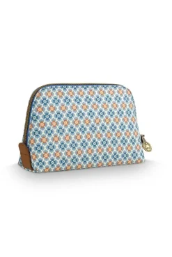 Pip Studio Kylpyhuonetarvikkeet|Meikkipussit Ja Toilettilaukut*kosmetiikkalaukku Coby Triangle Mojo 19/15x6x12 c