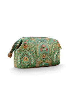 Pip Studio Kylpyhuonetarvikkeet|Meikkipussit Ja Toilettilaukut*kosmetiikkalaukku Cooper Jabali 22,5x9,5x15 cm Gr