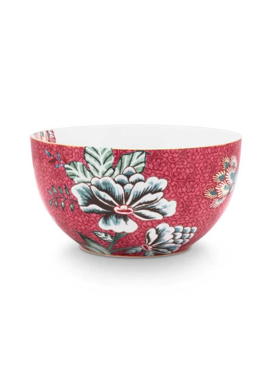 Pip Studio Astiat*kulho Flower Festival 12 cm Dark Pink