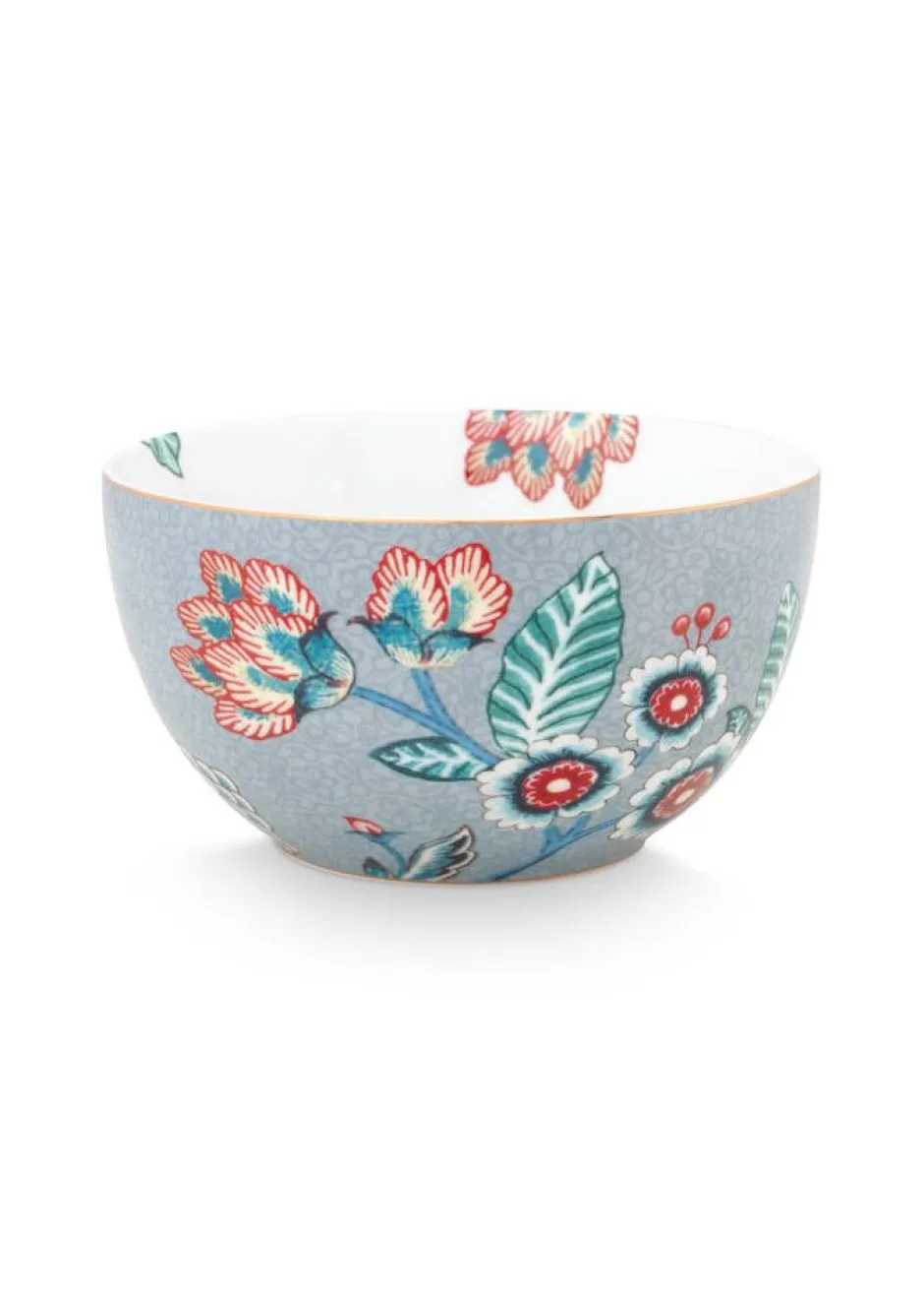 Pip Studio Astiat*kulho Flower Festival 12 cm Light Blue