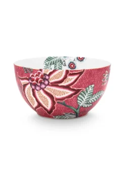 Pip Studio Astiat*kulho Flower Festival 15 cm Dark Pink