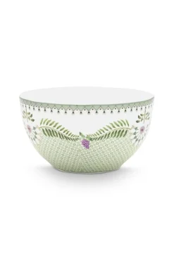 Pip Studio Astiat*kulho Lily&Lotus Tiles 15 cm Light Green