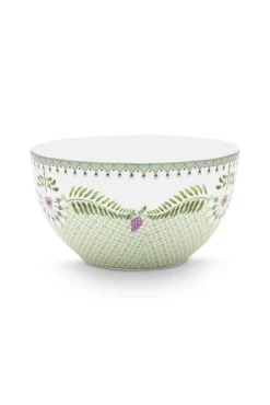 Pip Studio Astiat*kulho Lily&Lotus Tiles 15 cm Light Green